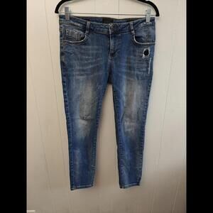Tailor Made Paris Intentionally Distressed Jeans